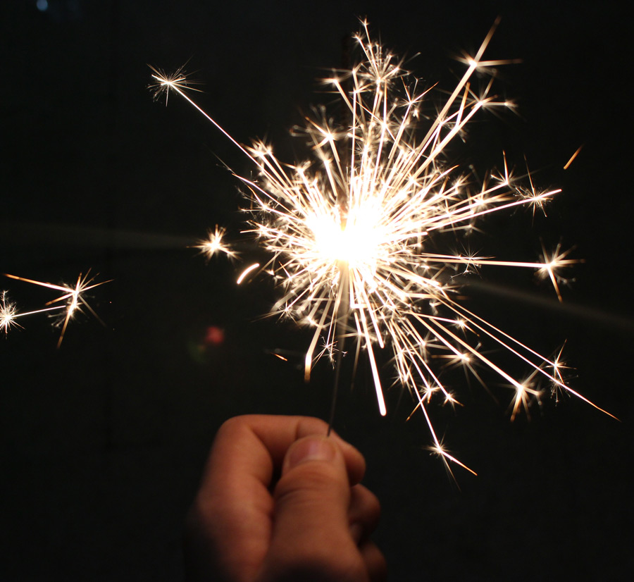 Fireworks sparkler